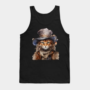 Cowboy Cat Tank Top